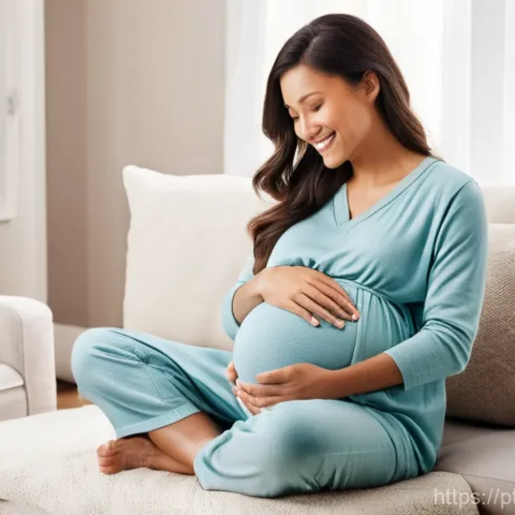 출산 후 모유수유 준비와 유의점 - **Prompt 1: Expectant Mother's Confident Preparation**
A beautifully composed image of a pregnan...