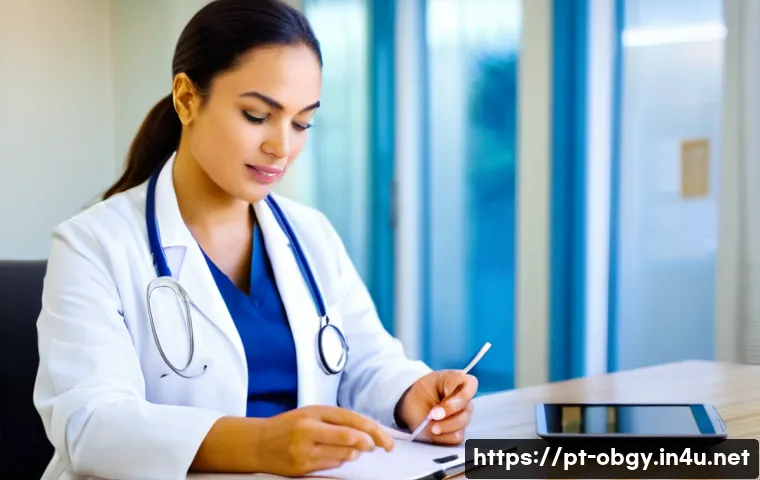 임신성 당뇨검사 시기와 절차 - **Image Prompt 1: Understanding and Discussing Gestational Diabetes with a Doctor**
A pregnant w...